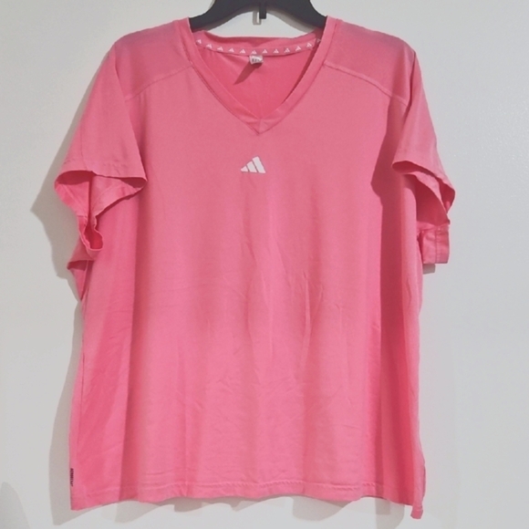 adidas Tops - Adidas Women's Pink Muscle Tee AEROREADY